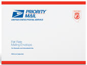 Photo of Flat Rate Envelope